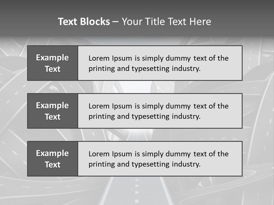 Tangled Crossroad Management PowerPoint Template