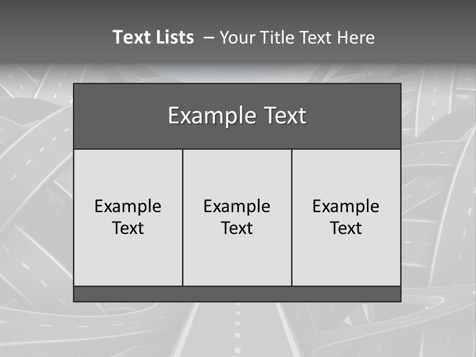 Tangled Crossroad Management PowerPoint Template