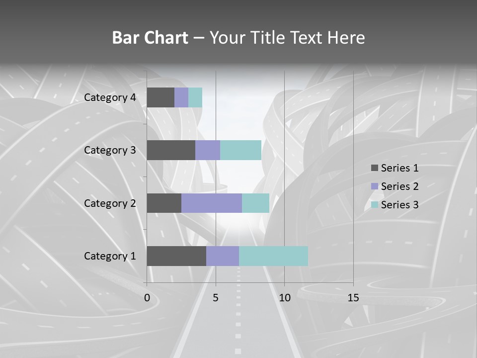 Tangled Crossroad Management PowerPoint Template
