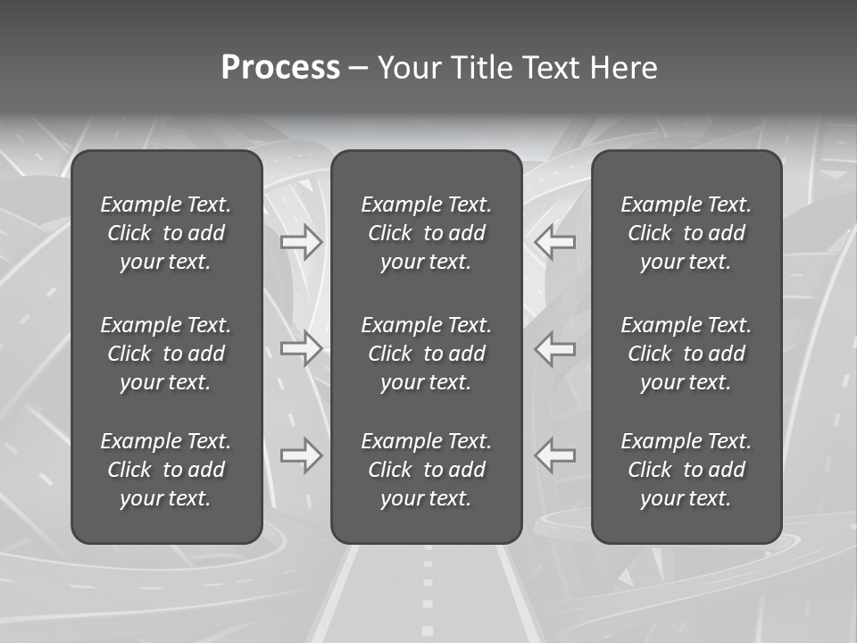 Tangled Crossroad Management PowerPoint Template