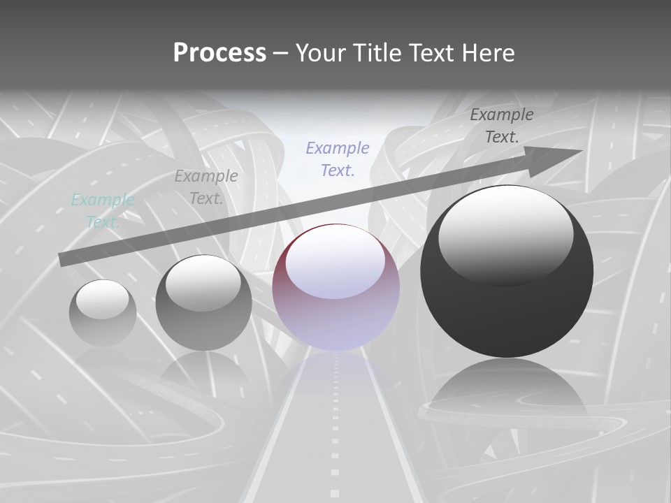 Tangled Crossroad Management PowerPoint Template