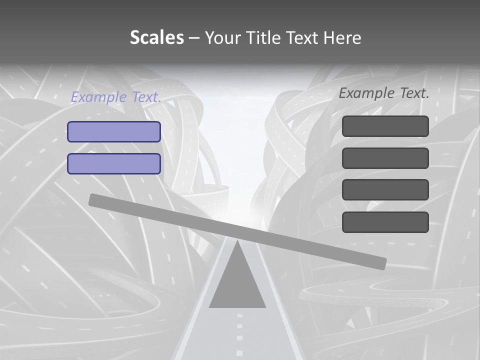 Tangled Crossroad Management PowerPoint Template