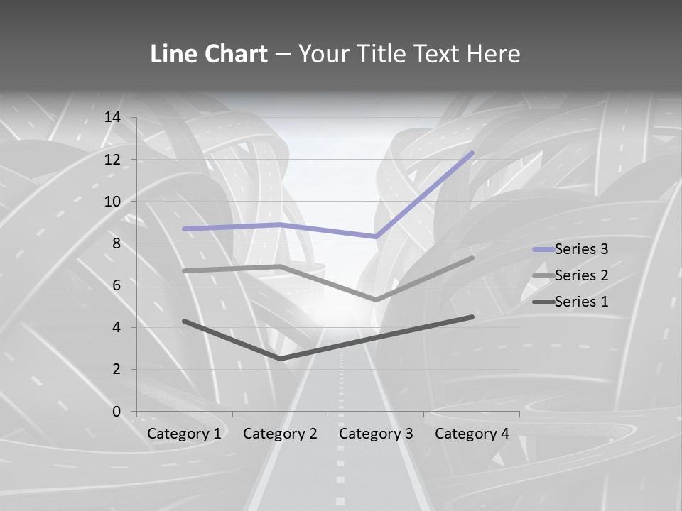 Tangled Crossroad Management PowerPoint Template