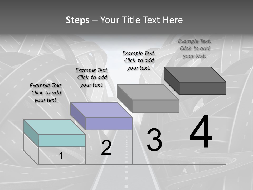 Tangled Crossroad Management PowerPoint Template