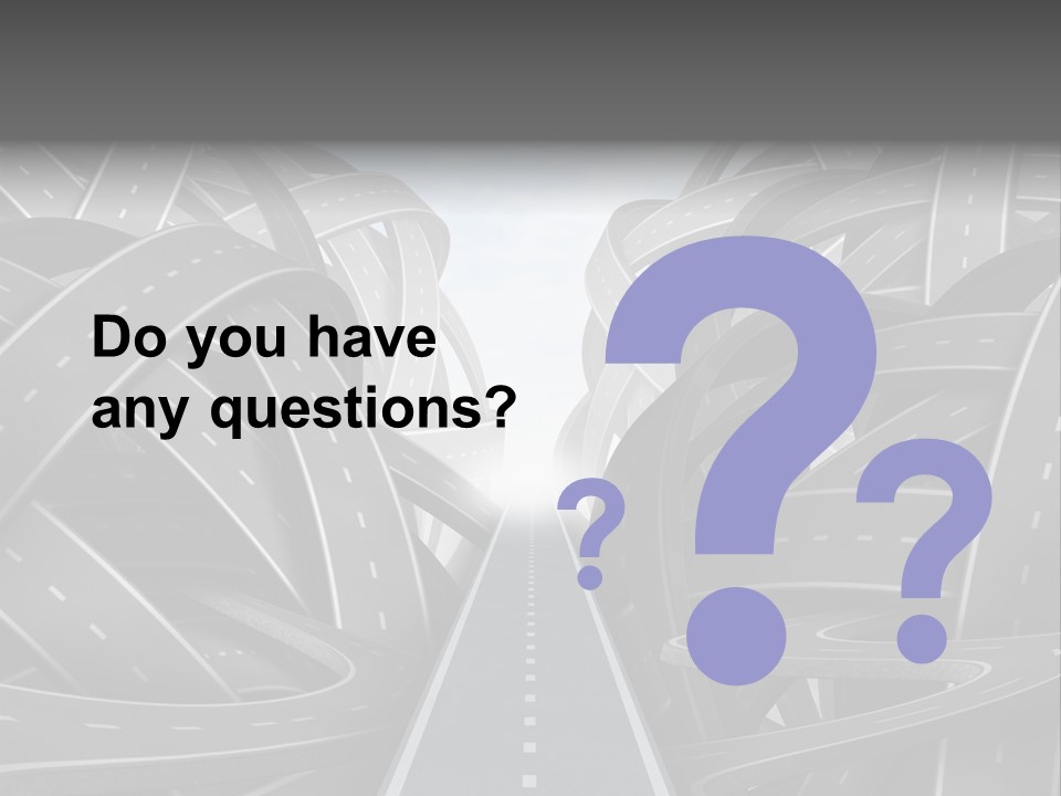 Tangled Crossroad Management PowerPoint Template