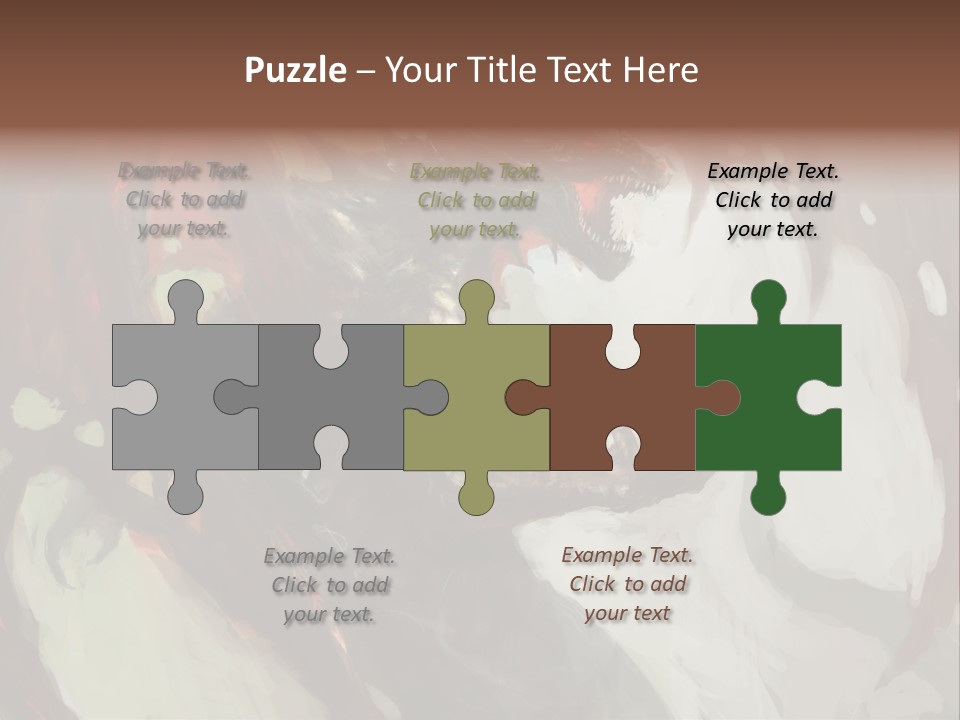 Illustration Quick Animal PowerPoint Template