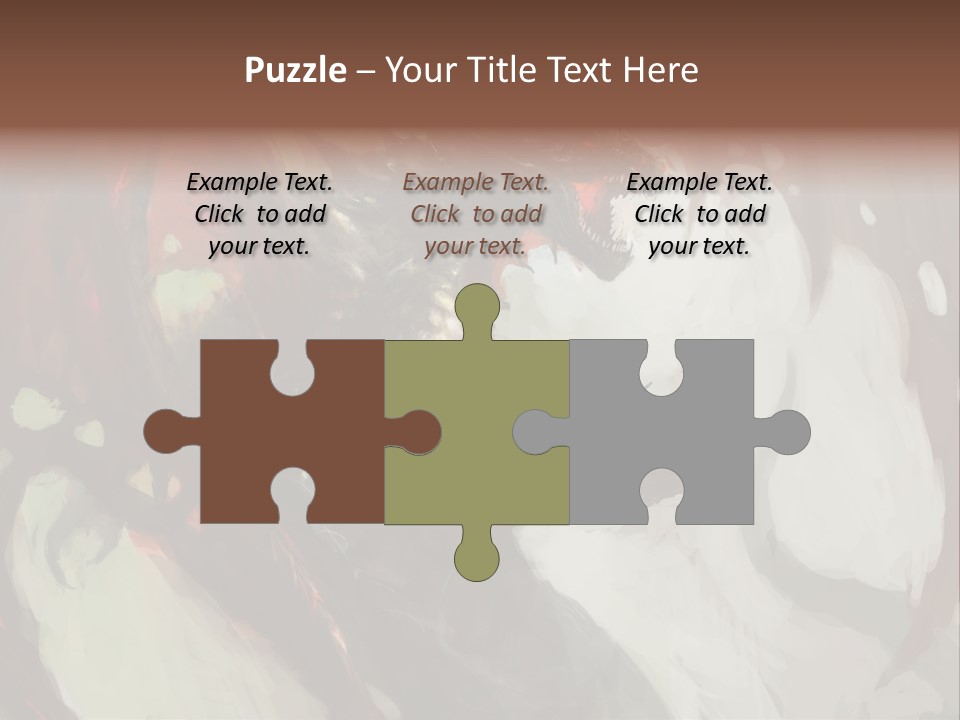 Illustration Quick Animal PowerPoint Template