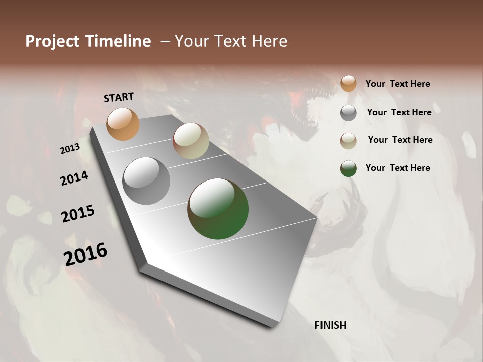 Illustration Quick Animal PowerPoint Template