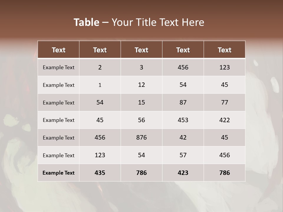 Illustration Quick Animal PowerPoint Template