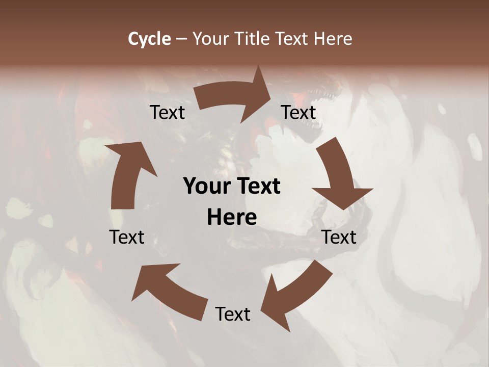 Illustration Quick Animal PowerPoint Template