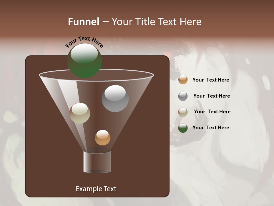 Illustration Quick Animal PowerPoint Template