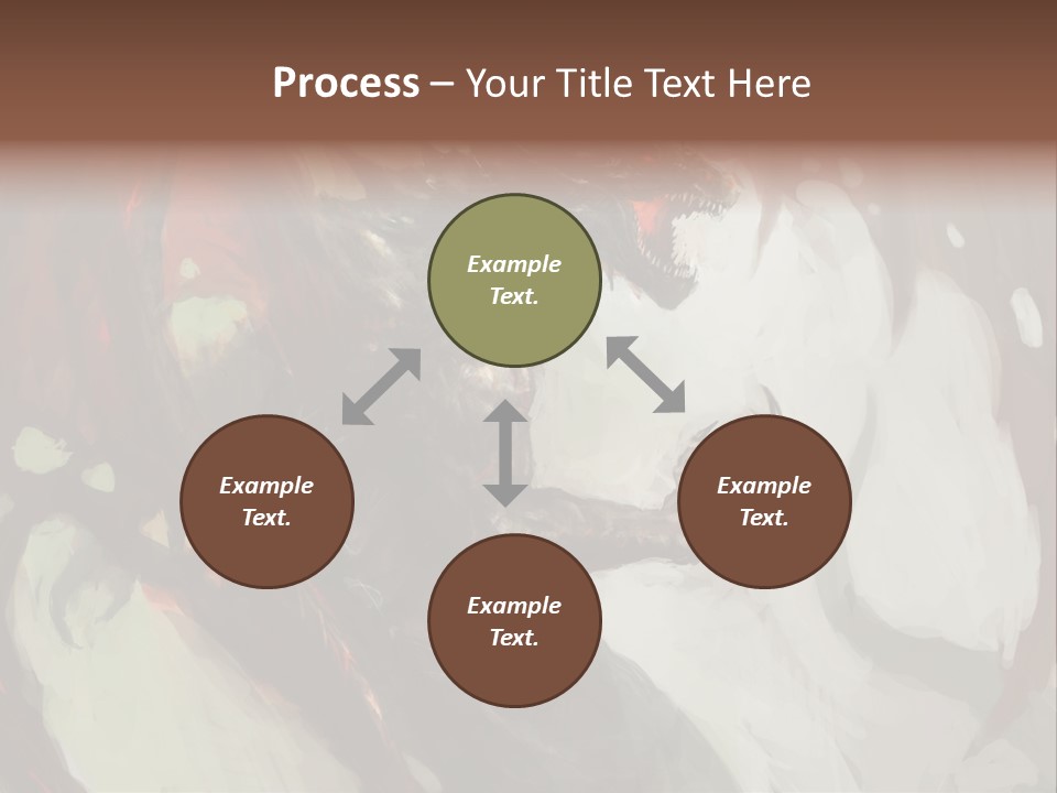 Illustration Quick Animal PowerPoint Template