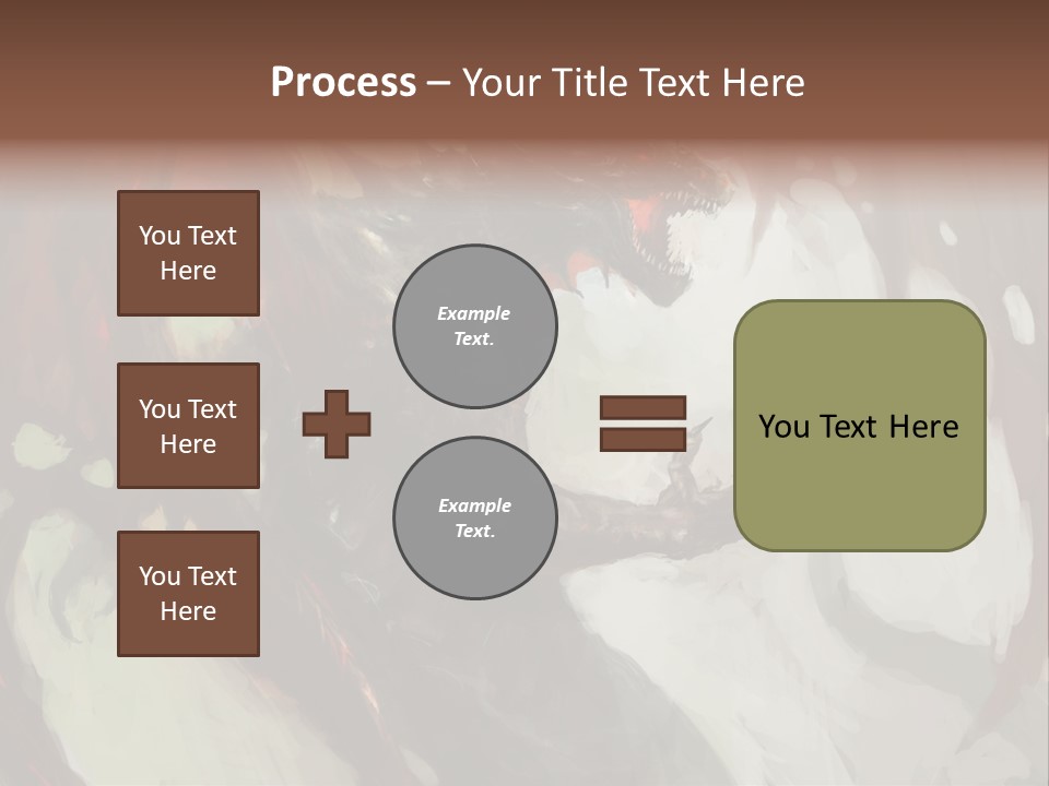 Illustration Quick Animal PowerPoint Template