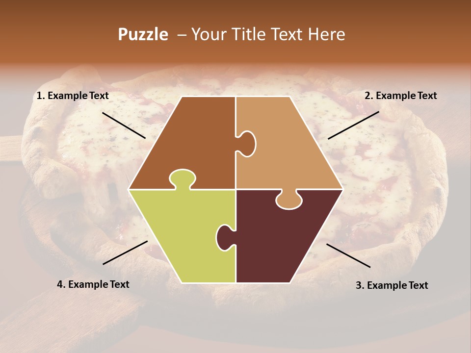 Basil Daisy Lace PowerPoint Template