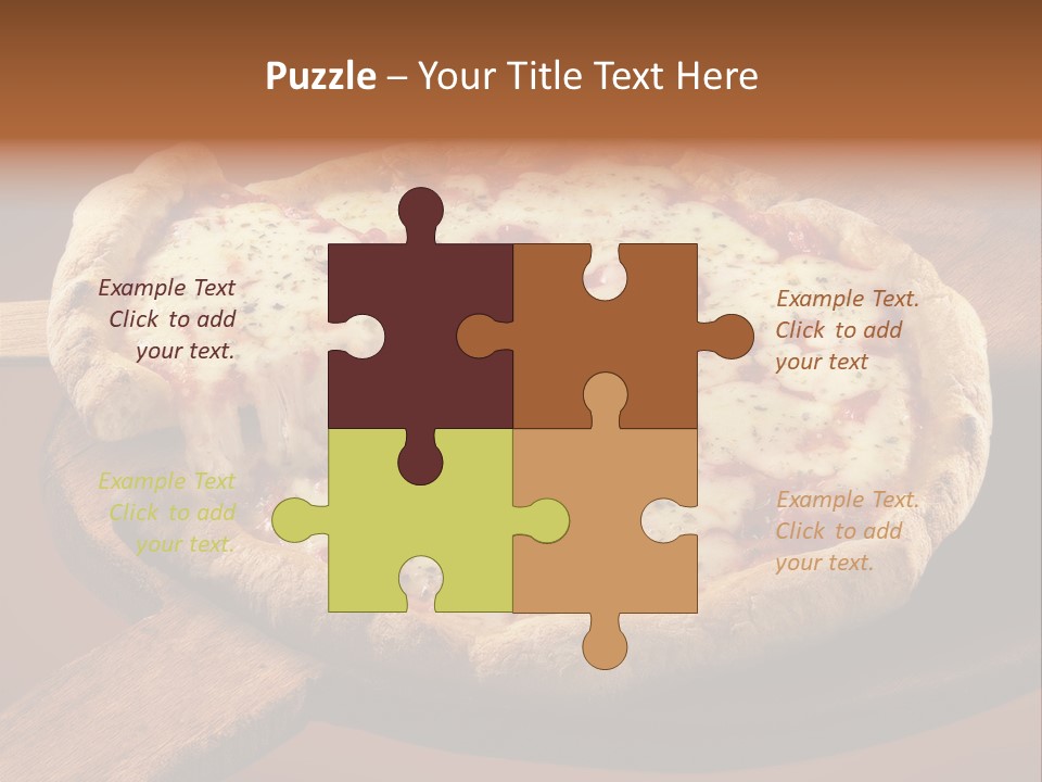 Basil Daisy Lace PowerPoint Template