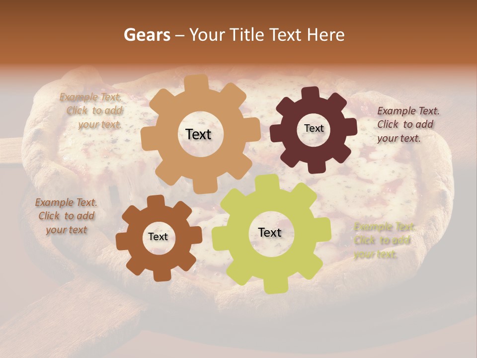 Basil Daisy Lace PowerPoint Template