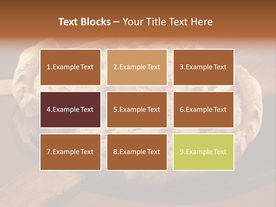 Basil Daisy Lace PowerPoint Template