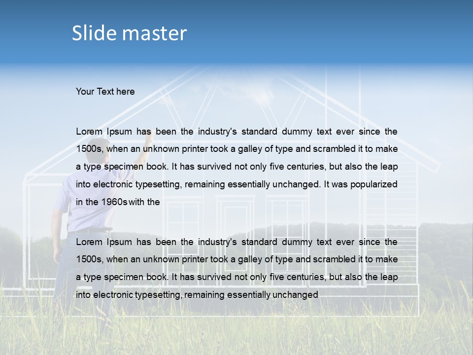 Imagination Summer Chalk PowerPoint Template