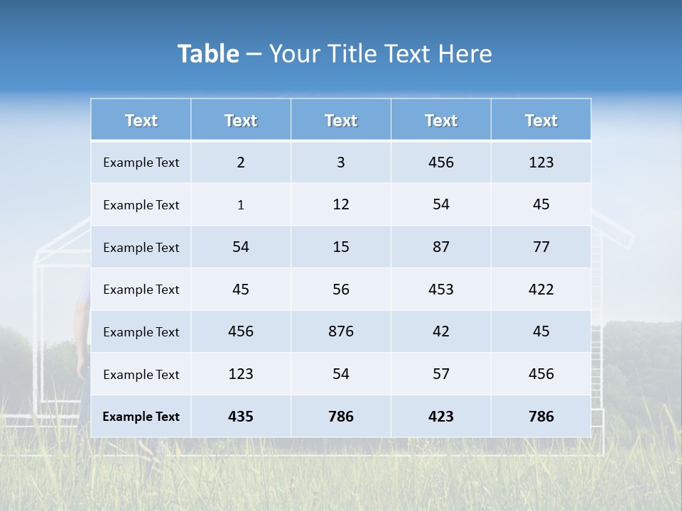 Imagination Summer Chalk PowerPoint Template