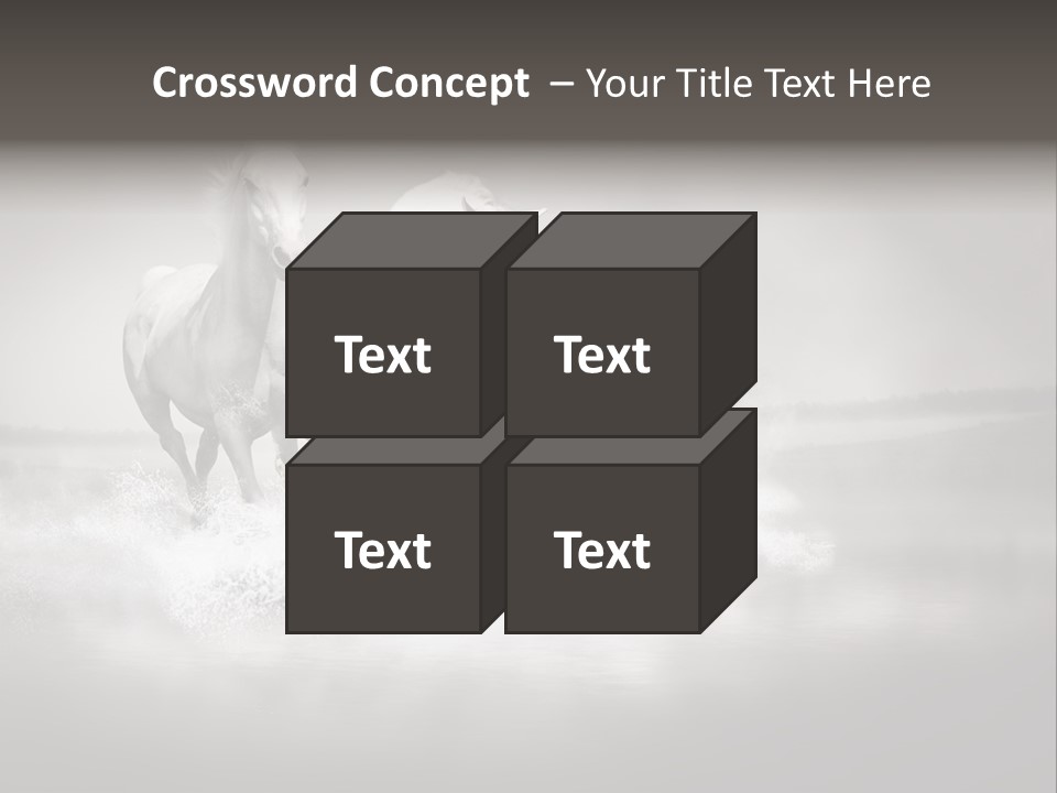 Mare Herd Stallion PowerPoint Template