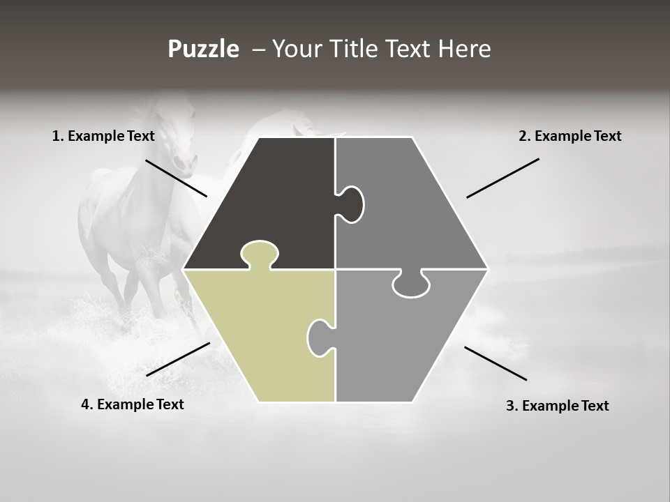 Mare Herd Stallion PowerPoint Template