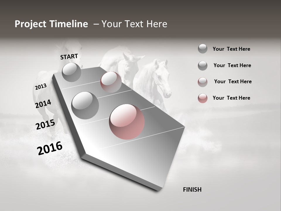 Mare Herd Stallion PowerPoint Template