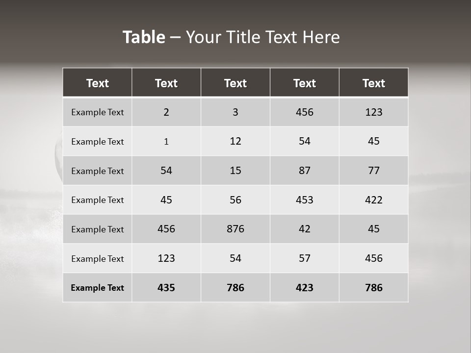 Mare Herd Stallion PowerPoint Template