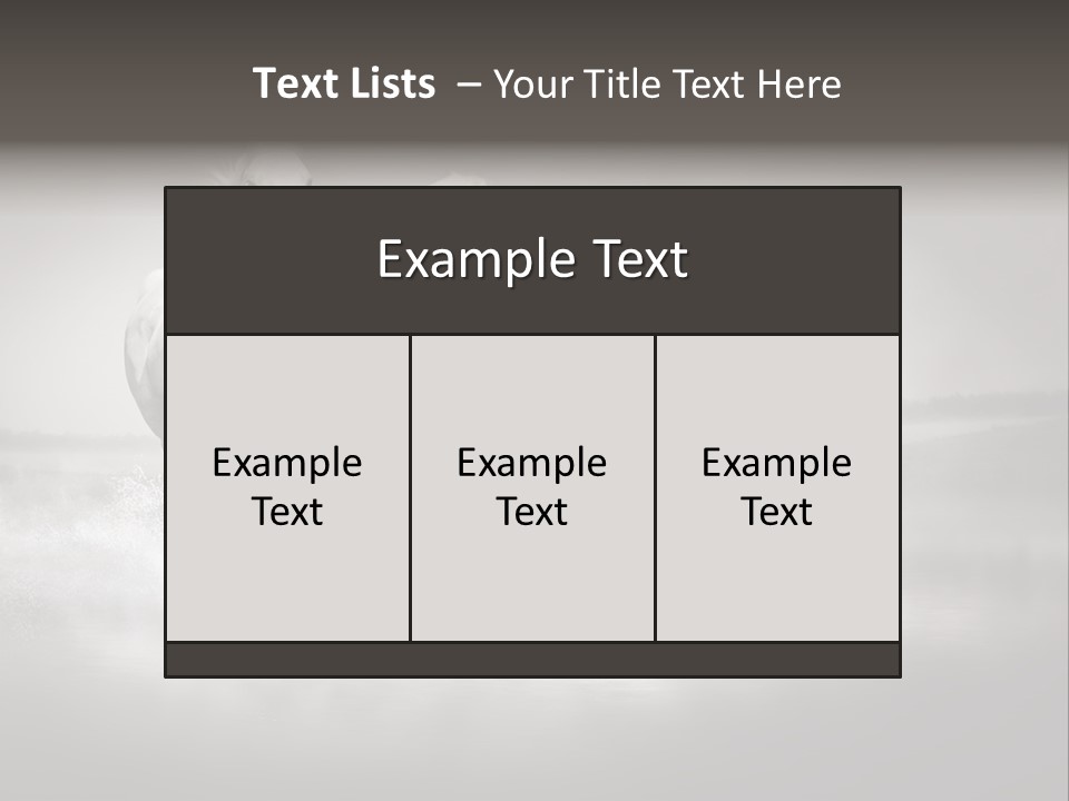 Mare Herd Stallion PowerPoint Template