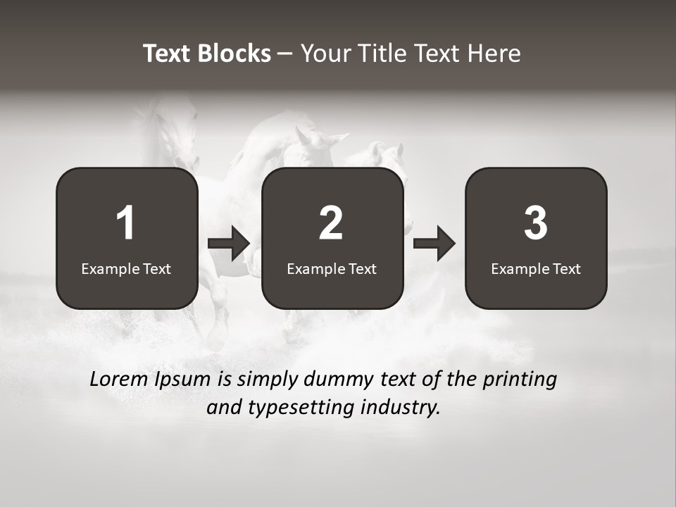 Mare Herd Stallion PowerPoint Template