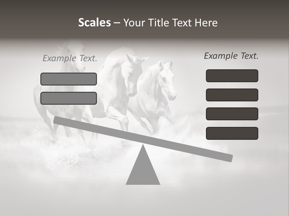 Mare Herd Stallion PowerPoint Template