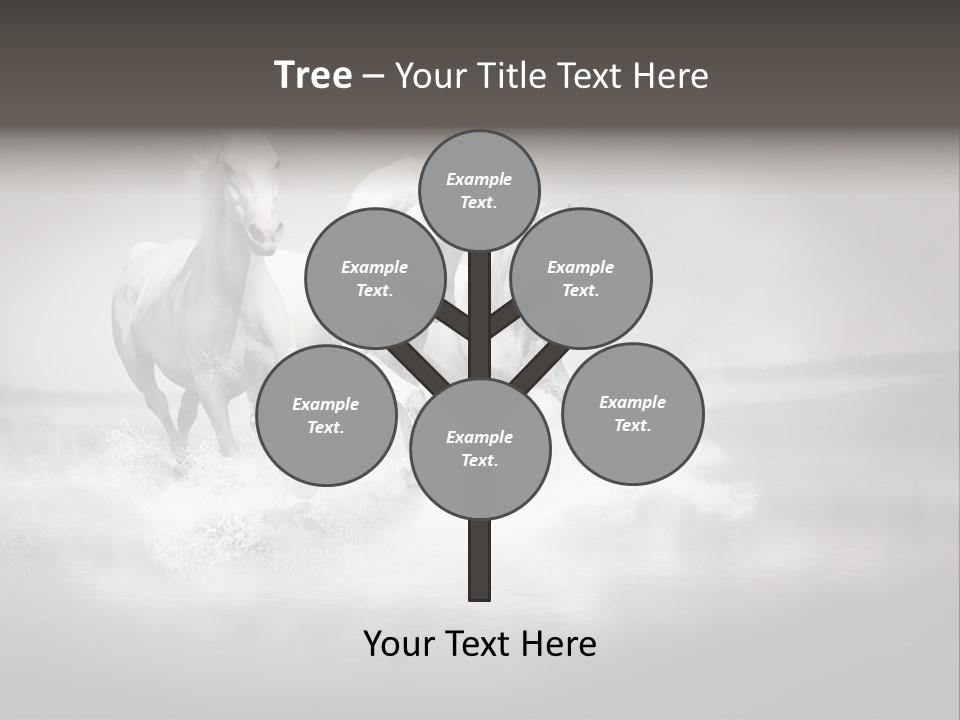 Mare Herd Stallion PowerPoint Template