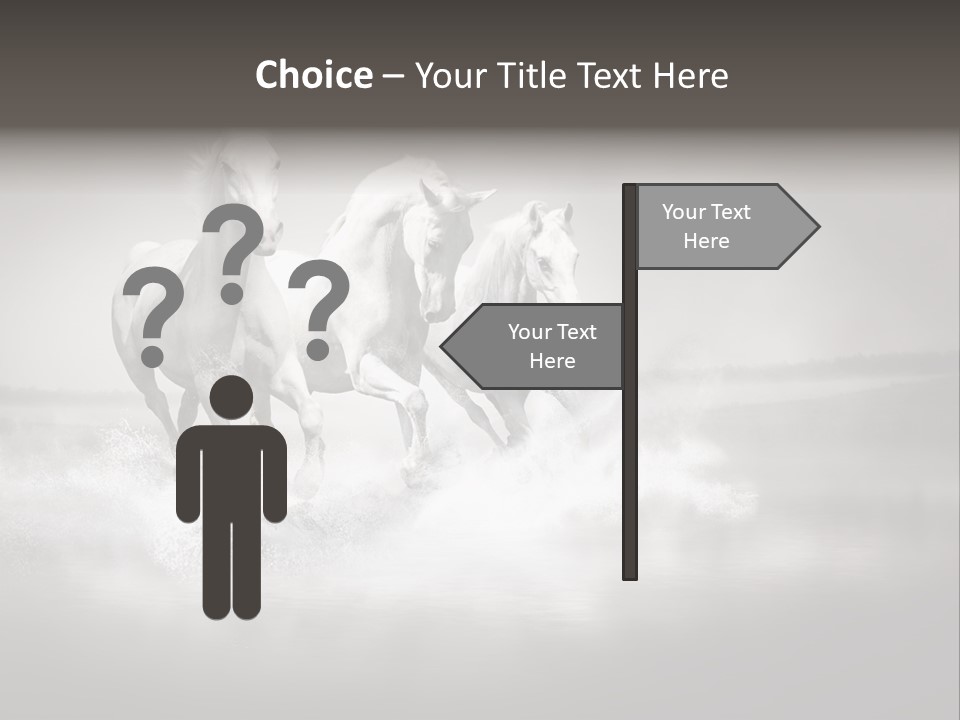 Mare Herd Stallion PowerPoint Template