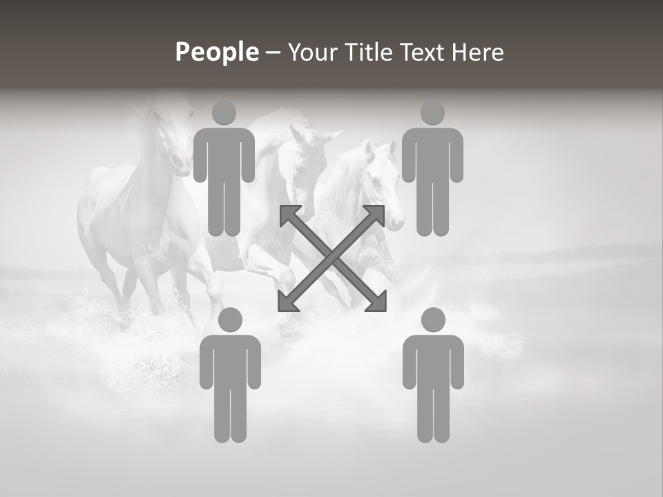 Mare Herd Stallion PowerPoint Template