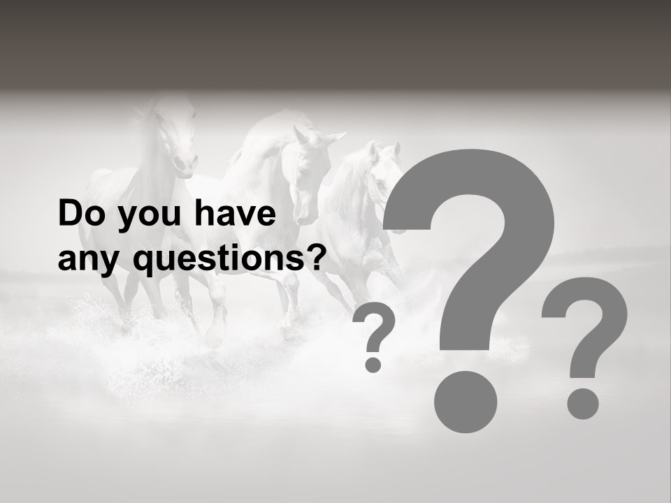 Mare Herd Stallion PowerPoint Template