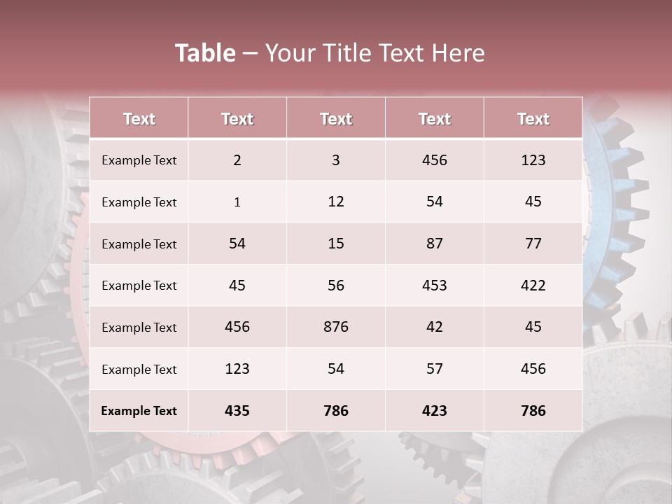 Adult Running Worker PowerPoint Template