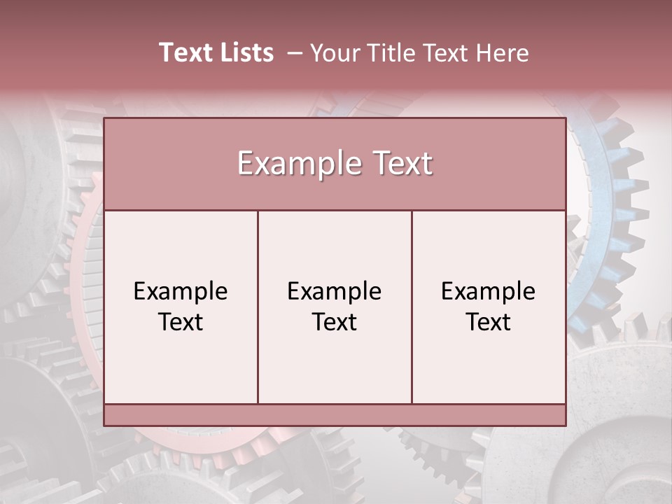 Adult Running Worker PowerPoint Template