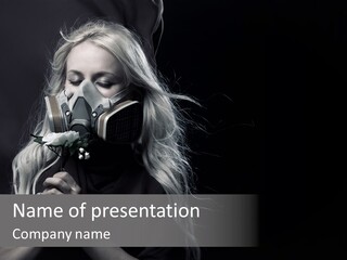 Upset Respirator Purity PowerPoint Template