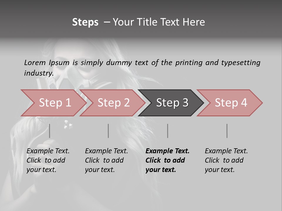 Upset Respirator Purity PowerPoint Template