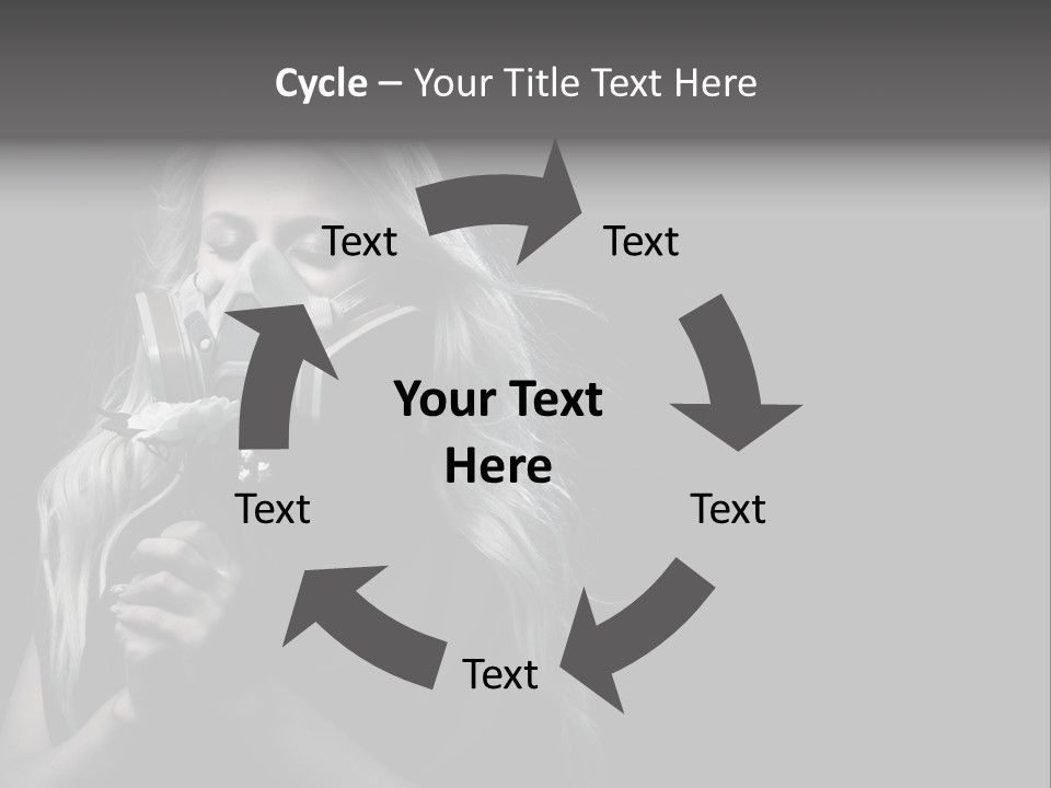 Upset Respirator Purity PowerPoint Template