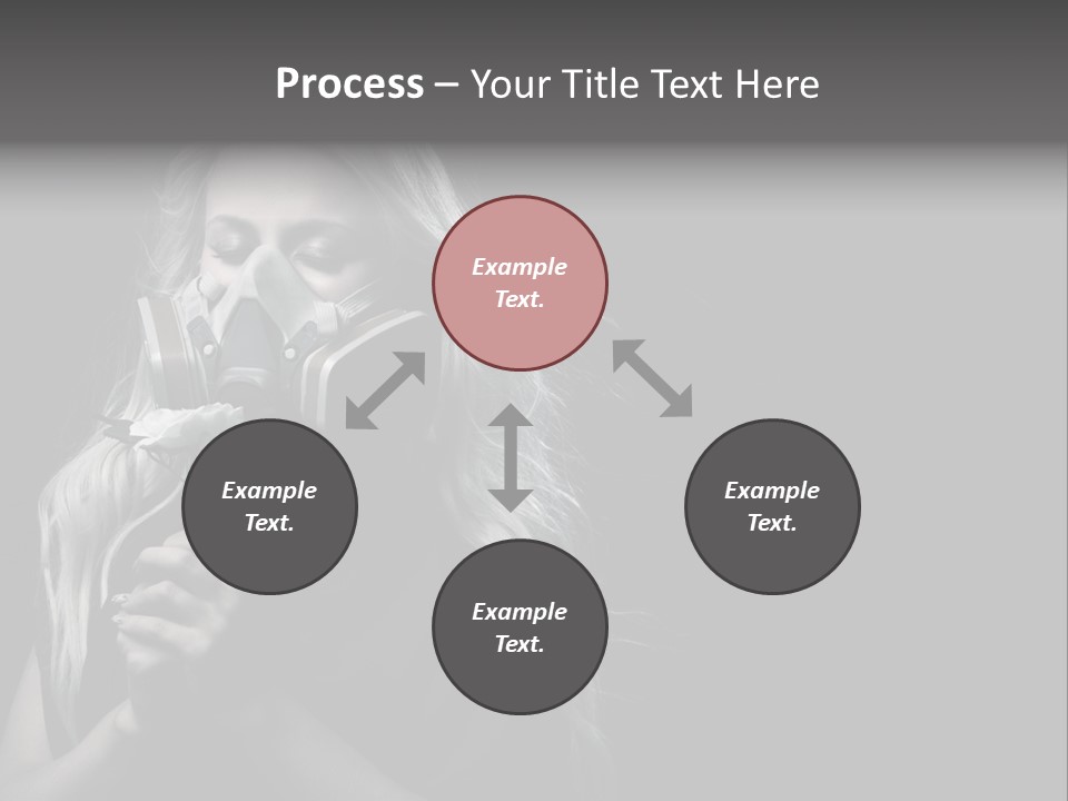 Upset Respirator Purity PowerPoint Template