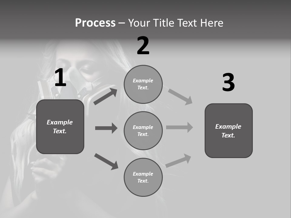 Upset Respirator Purity PowerPoint Template