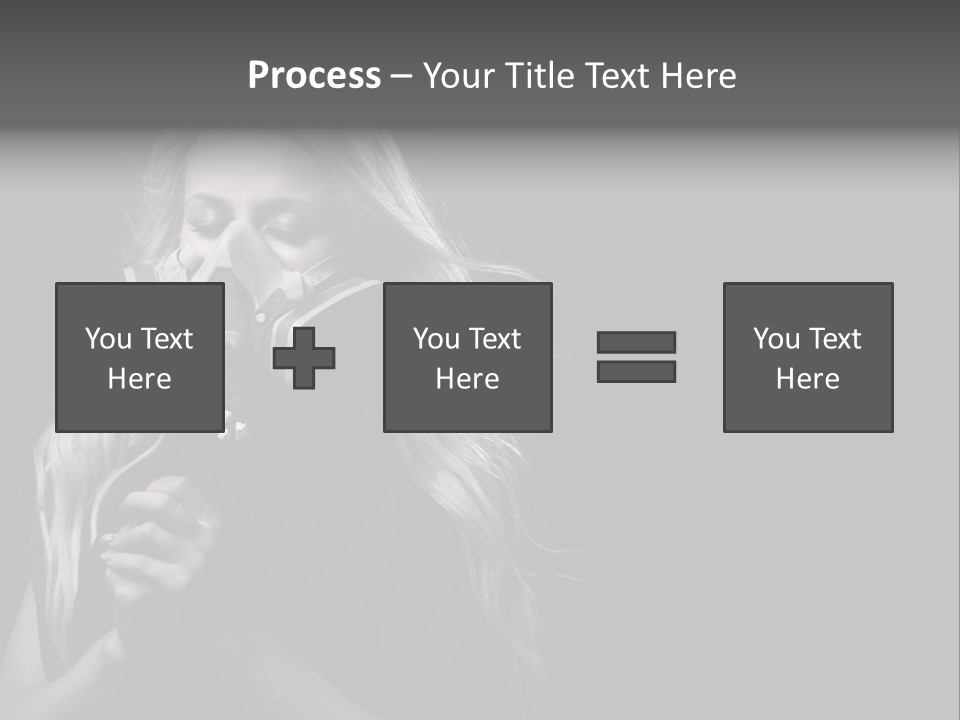 Upset Respirator Purity PowerPoint Template
