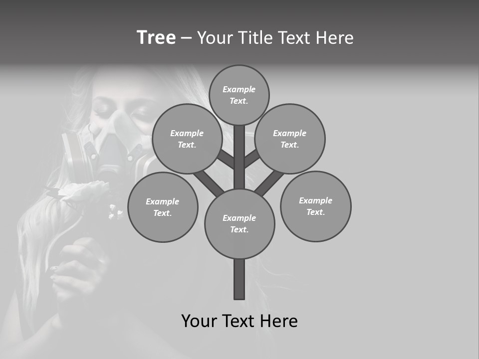 Upset Respirator Purity PowerPoint Template