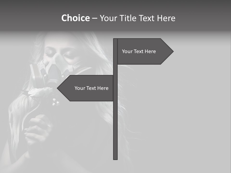 Upset Respirator Purity PowerPoint Template