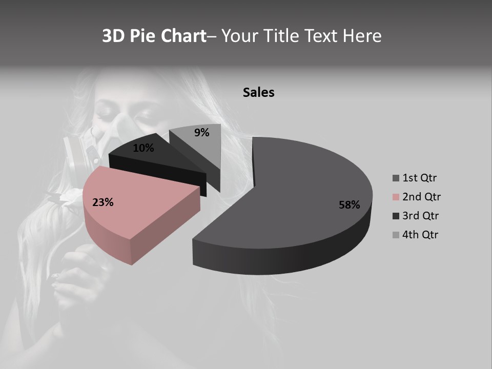Upset Respirator Purity PowerPoint Template