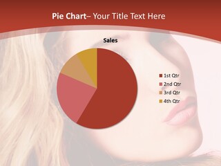 Face Seductive Make Up PowerPoint Template