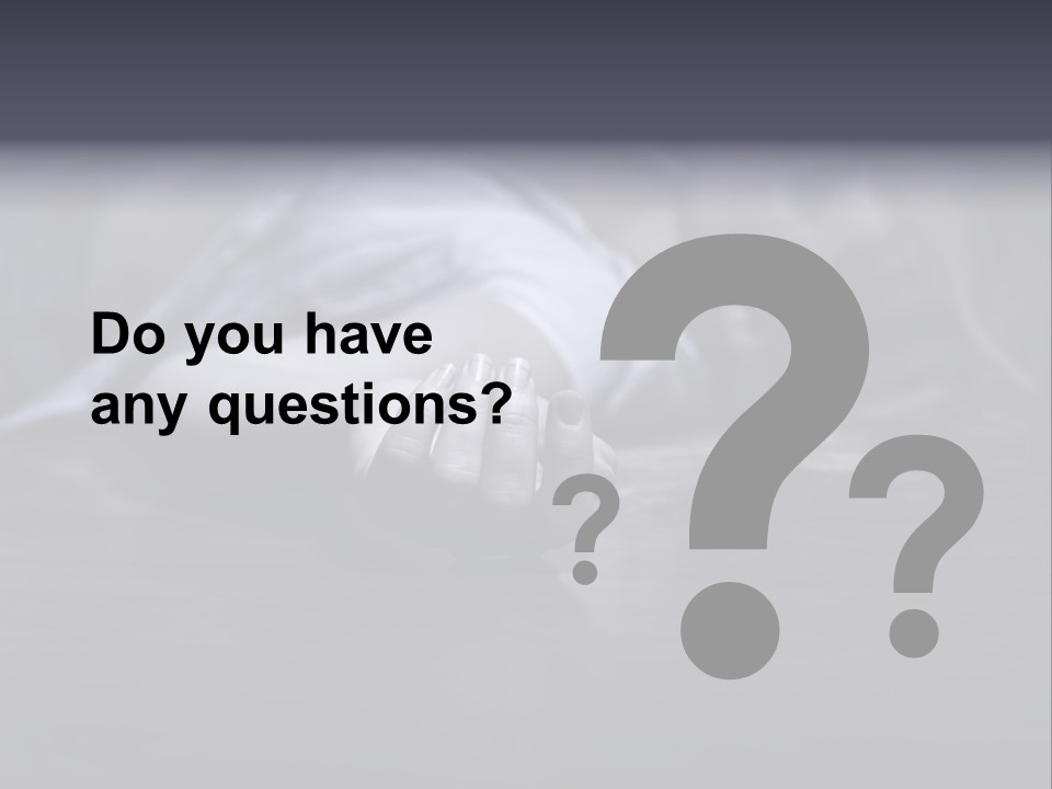 Death Felon Person PowerPoint Template