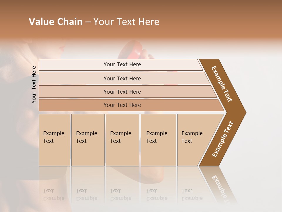Barbells Workout Young PowerPoint Template