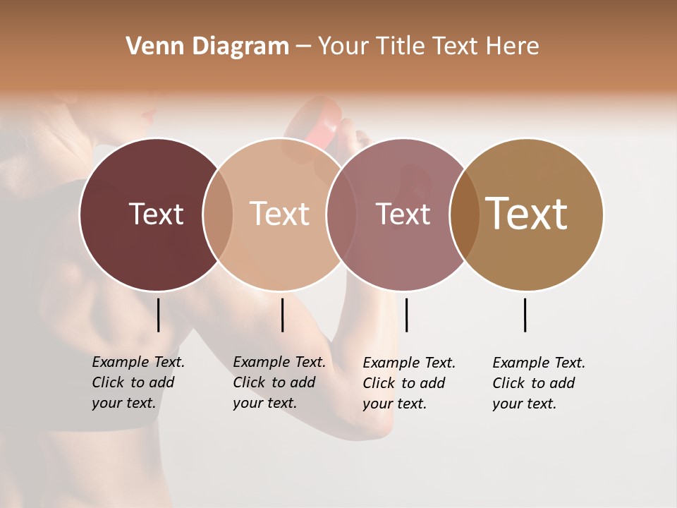 Barbells Workout Young PowerPoint Template