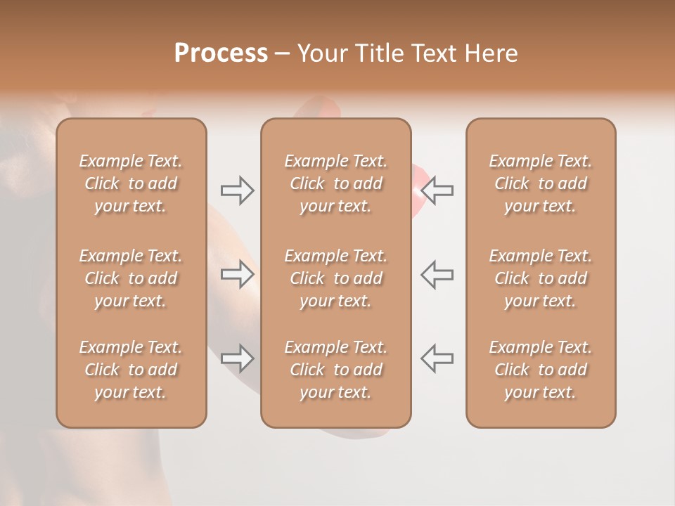 Barbells Workout Young PowerPoint Template